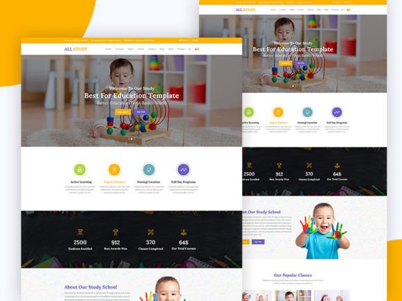 07.ALL Study- Education PSD Template Overview