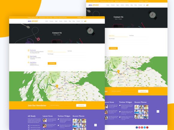 30.ALL Study- Education PSD Template: A Comprehensive Guide