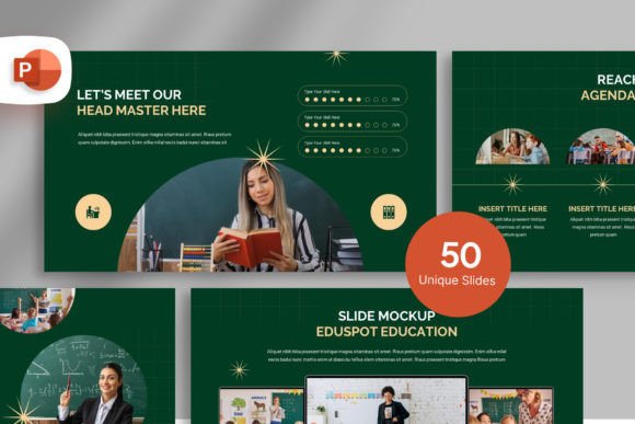 Eduspot Education PowerPoint Template