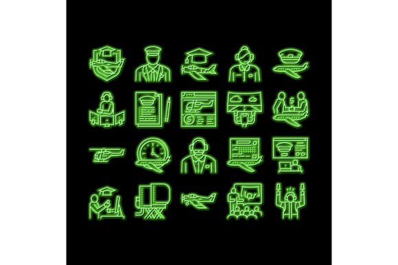Flight School Educate Neon Glow Icon: A Practical Guide for Designers and Educators