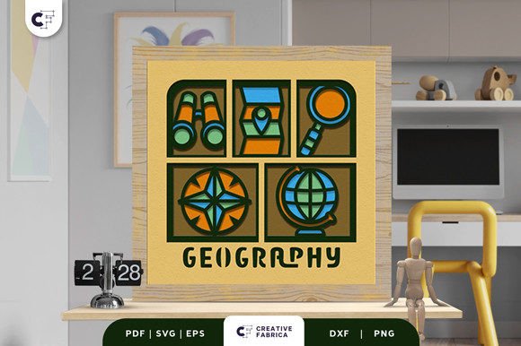 Geography School Subject 3D Shadow Box: A Practical Guide to Implementation
