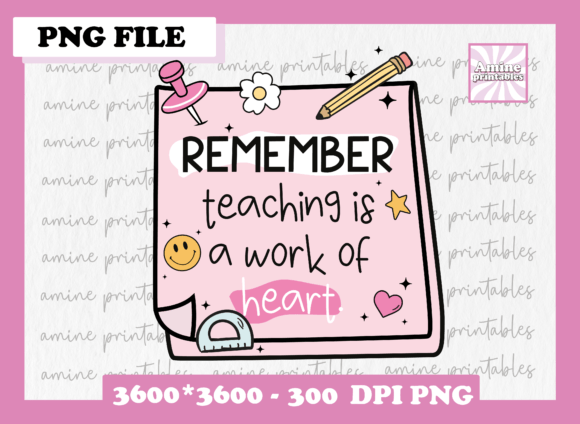 Groovy Teacher Reminder Sticker PNG: A Vibrant Digital Asset for Educators