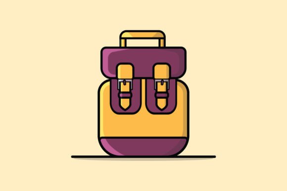 Unlocking Creative Potential with School and Traveling Bag Backpack Vector Designs